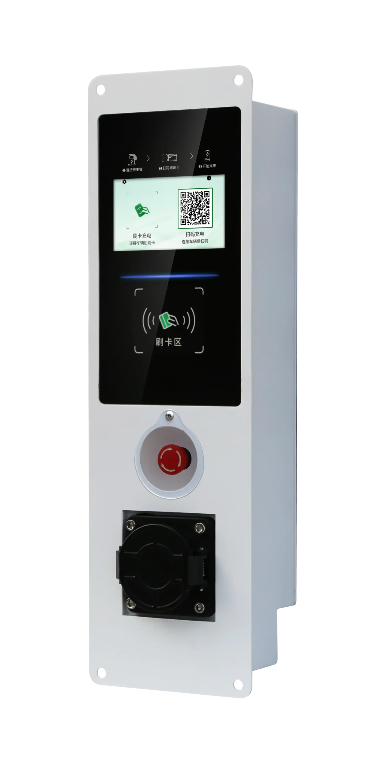 Smart pole EV charging module for urban infrastructure