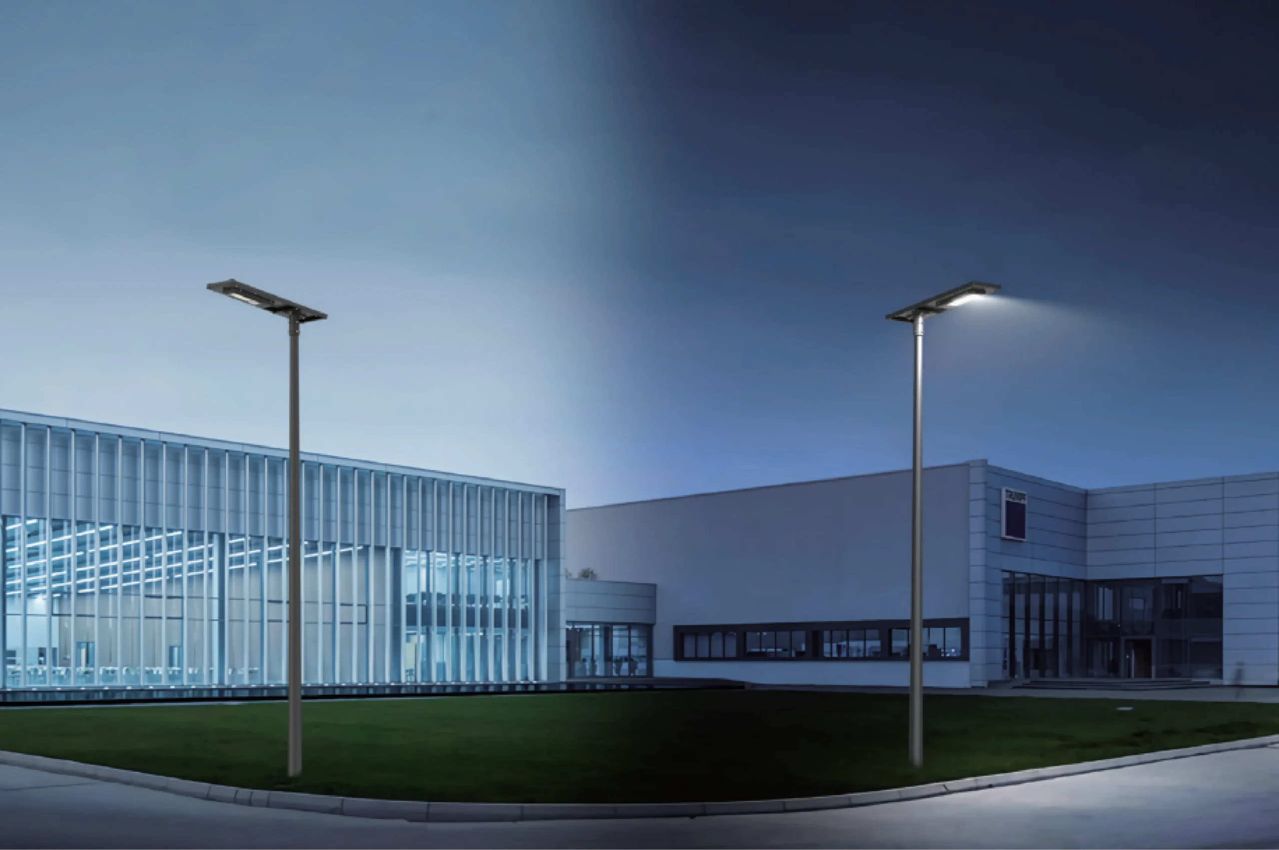 Solar LED street lighting application