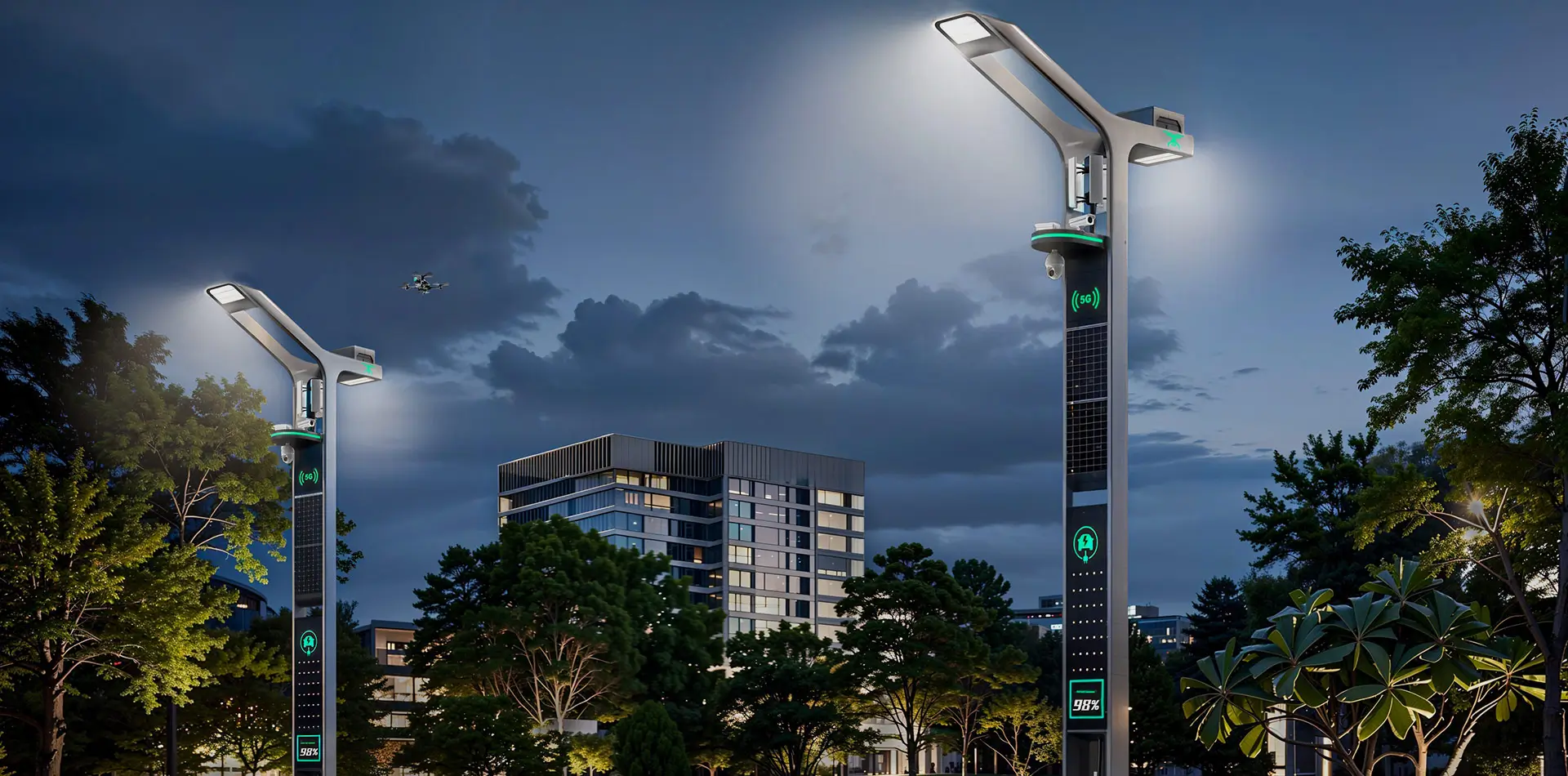 Integrated Smart Pole
