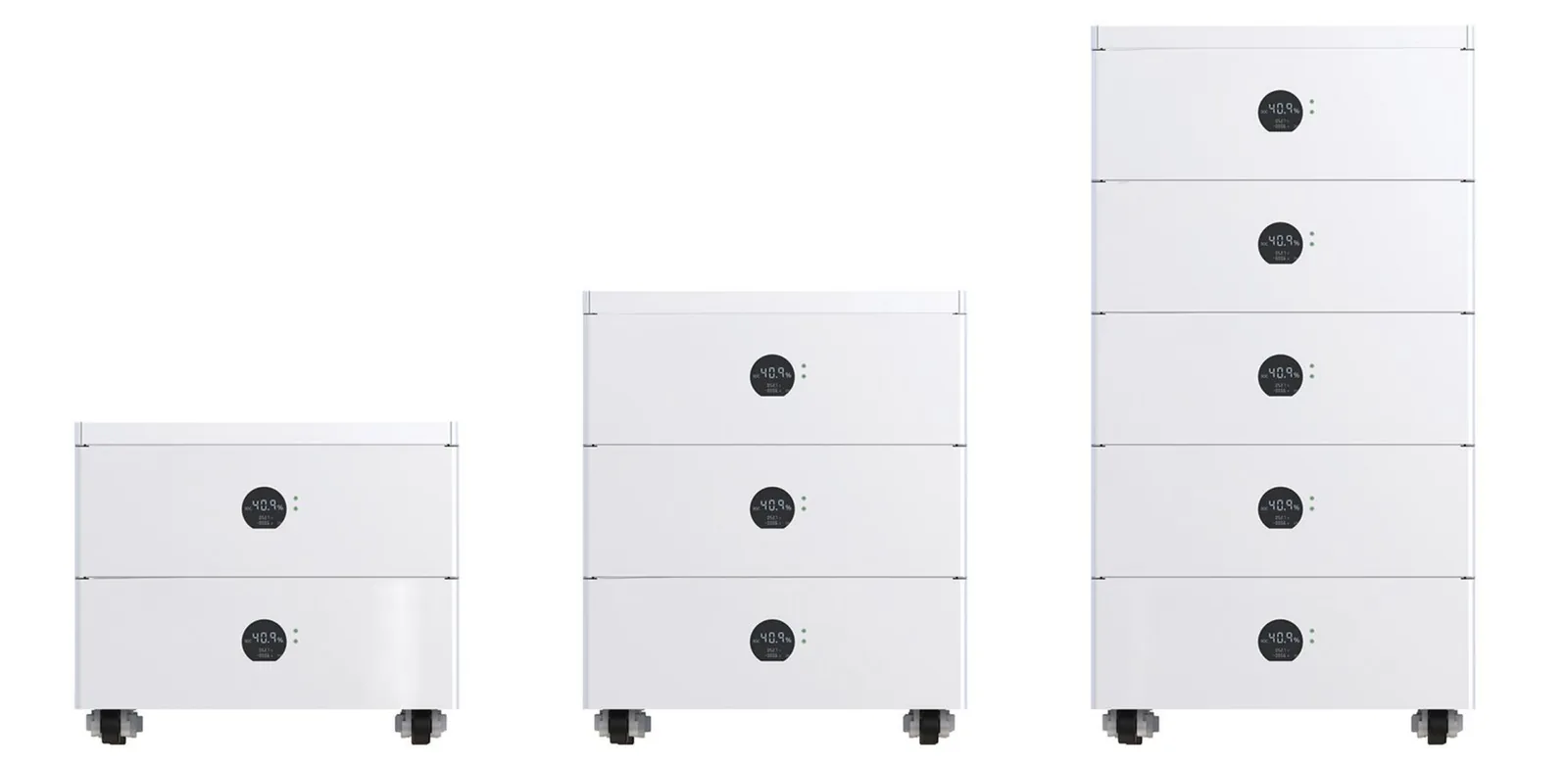 Stacked Lithium Battery Pack for Expandable Energy Storage